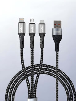 3-in-1 Multi Charging Cable – Lightning | Micro USB | Type-C
