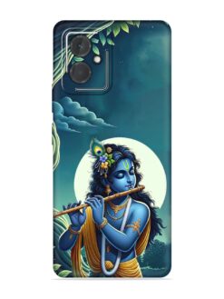 Krishna's Divine Flute Embossed Soft Silicone Case for HMD Vibe (5G)