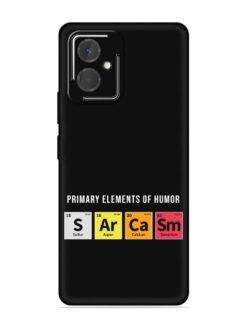 Primary Elements Humor Embossed Soft Silicone Case for HMD Vibe (5G)