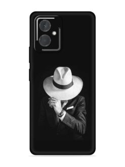 Men Under Hat Embossed Soft Silicone Case for HMD Vibe (5G)