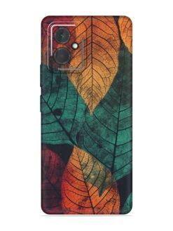 Leaves Artwork Embossed Soft Silicone Case for HMD Vibe (5G)
