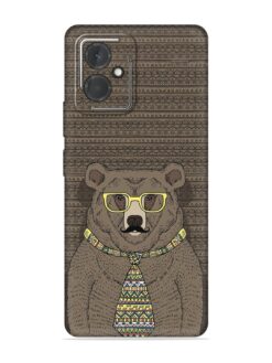 Grizzly Bear Embossed Soft Silicone Case for HMD Vibe (5G)