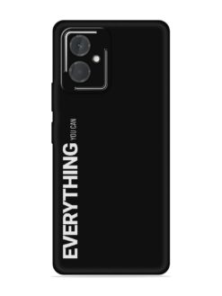 Everything You Can Embossed Soft Silicone Case for HMD Vibe (5G)