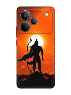 Shree Ram Embossed Soft Silicone Case for Realme P4 Pro (5G)