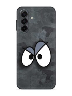 Big Eyes Night Mode Embossed Soft Silicone Case for Samsung Galaxy A17 (5G)