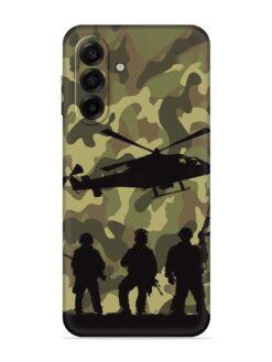 Army Heros Embossed Soft Silicone Case for Samsung Galaxy A17 (5G)