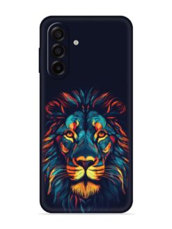 Colorful Lion Embossed Soft Silicone Case for Samsung Galaxy A17 (5G)