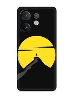 Black Ultra Vector Embossed Soft Silicone Case for Vivo V60 (5G)