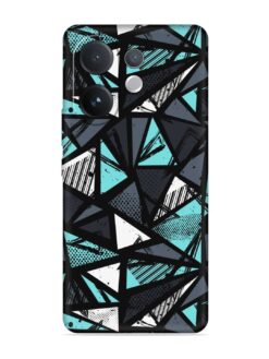Abstract Seamless Embossed Soft Silicone Case for Vivo V60 (5G)