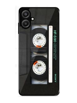 Sony Hf-S90 Cassette Glossy Metal Phone Cover for Samsung Galaxy A06 (4G)