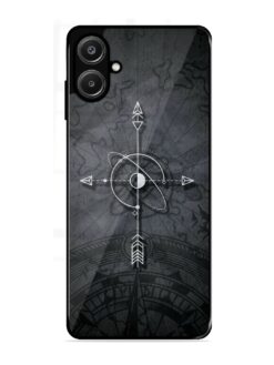 Lighting Cross Glossy Metal Phone Cover for Samsung Galaxy A06 (4G)