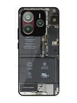 Phone Insider Glossy Metal Phone Cover for Xiaomi Redmi Note 14 SE (5G)