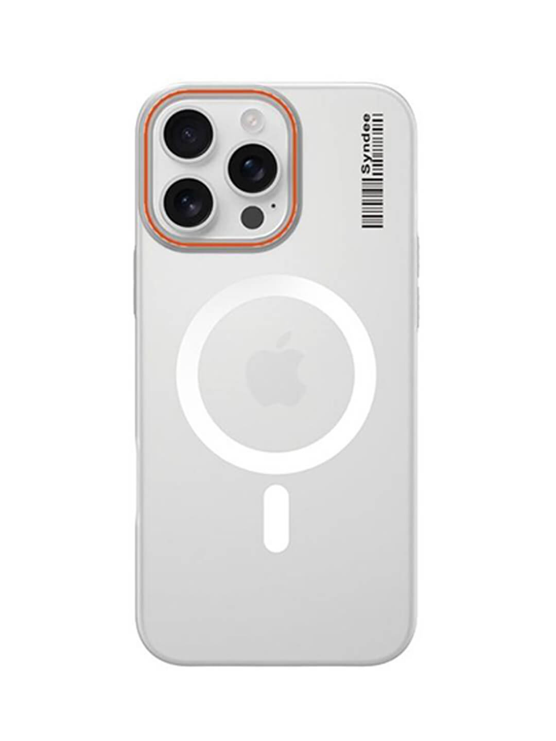 Frosted Matte MagSafe Transparent White Case For Apple Iphone 16