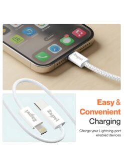 Alternative view of Type-C to Lightning Charging Cable | fast charging