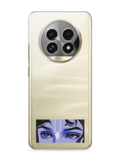 Lord Krishna Canvas Painting Transparent Printed Mobile Case for Realme 13 Pro (5G)