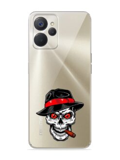 Mafia Skull Transparent Printed Mobile Case for Realme 9I (5G)