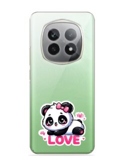Kawaii Panda Transparent Printed Mobile Case for Realme P2 Pro (5G)