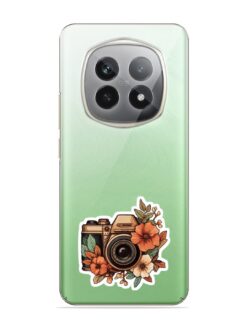 Fall Floral Camera Transparent Printed Mobile Case for Realme P2 Pro (5G)