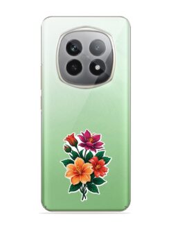 Exotic Flower Bouquet Transparent Printed Mobile Case for Realme P2 Pro (5G)