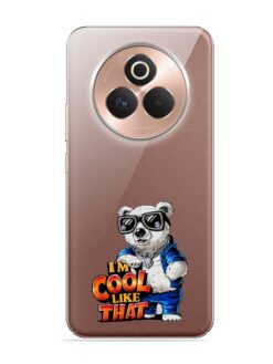 I M Cool Like That Transparent Printed Mobile Case for Realme P3 Pro (5G)