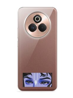 Lord Krishna Canvas Painting Transparent Printed Mobile Case for Realme P3 Pro (5G)