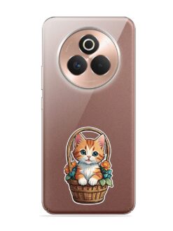 Kitten In A Basket Transparent Printed Mobile Case for Realme P3 Pro (5G)