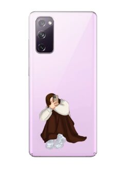 Muslimah Aesthetic Transparent Printed Mobile Case for Samsung Galaxy S20 Fe (5G)