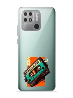 Epistle Rap Transparent Printed Mobile Case for Xiaomi Redmi 10A