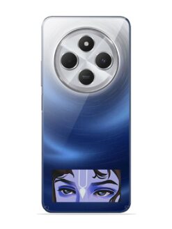 Lord Krishna Canvas Painting Transparent Printed Mobile Case for Xiaomi Redmi A4 (5G)