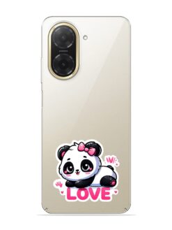 Kawaii Panda Transparent Printed Mobile Case for Xiaomi Redmi A5
