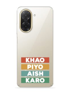 Khao Piyo Aish Karo Transparent Printed Mobile Case for Xiaomi Redmi A5