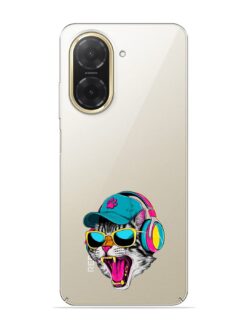 Cool Monkey Jungle Art Transparent Printed Mobile Case for Xiaomi Redmi A5