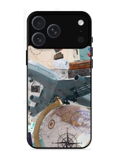 Adventure Awaits Glossy Metal Phone Cover for Apple Iphone 17 Pro Max