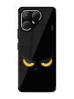 Cartoon Eye Glossy Metal Phone Cover for Tecno Pova 7 (5G)