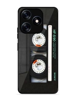 Sony Hf-S90 Cassette Glossy Metal Phone Cover for Tecno Spark 10 (4G)