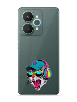Cool Monkey Jungle Art Transparent Printed Mobile Case for Realme 15 Pro (5G)