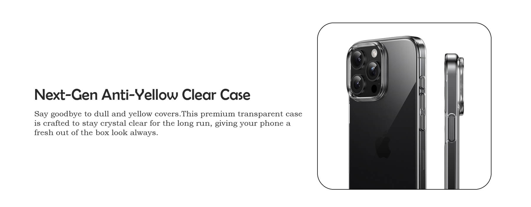 Anti Yellow Premium Crystal Clear Transparent Case - Oneplus 13S (5G) Zapvi