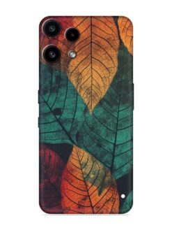 Leaves Artwork Embossed Soft Silicone Case for Nothing Phone 3A Lite