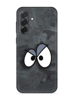 Big Eyes Night Mode Embossed Soft Silicone Case for Samsung Galaxy A57 (5G)
