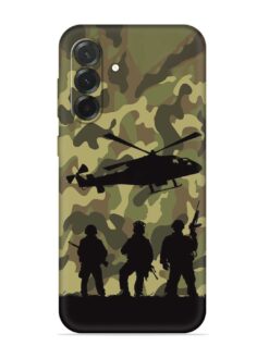 Army Heros Embossed Soft Silicone Case for Samsung Galaxy A57 (5G)