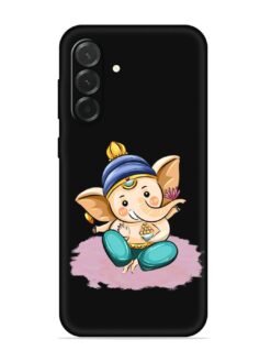 Bal Ganesh Vector Art Embossed Soft Silicone Case for Samsung Galaxy A57 (5G)