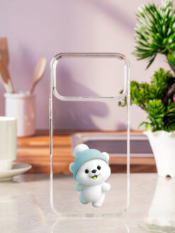 Baby Dhol Transparent Printed Mobile Case for Apple Iphone 17 Pro Max