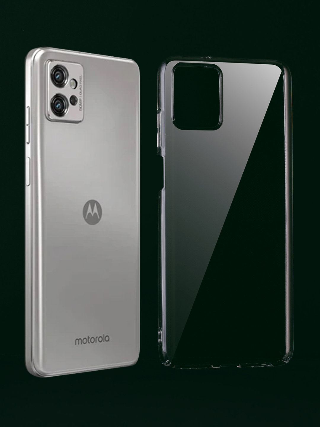 Anti Yellow Premium Crystal Clear Transparent Case - Motorola Moto