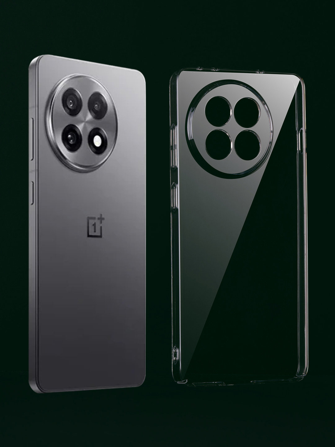 Coque Transparente HFICY Pour OnePlus 13 5G - Protection Luxe Crystal Anti-jaunissement, Silicone Souple