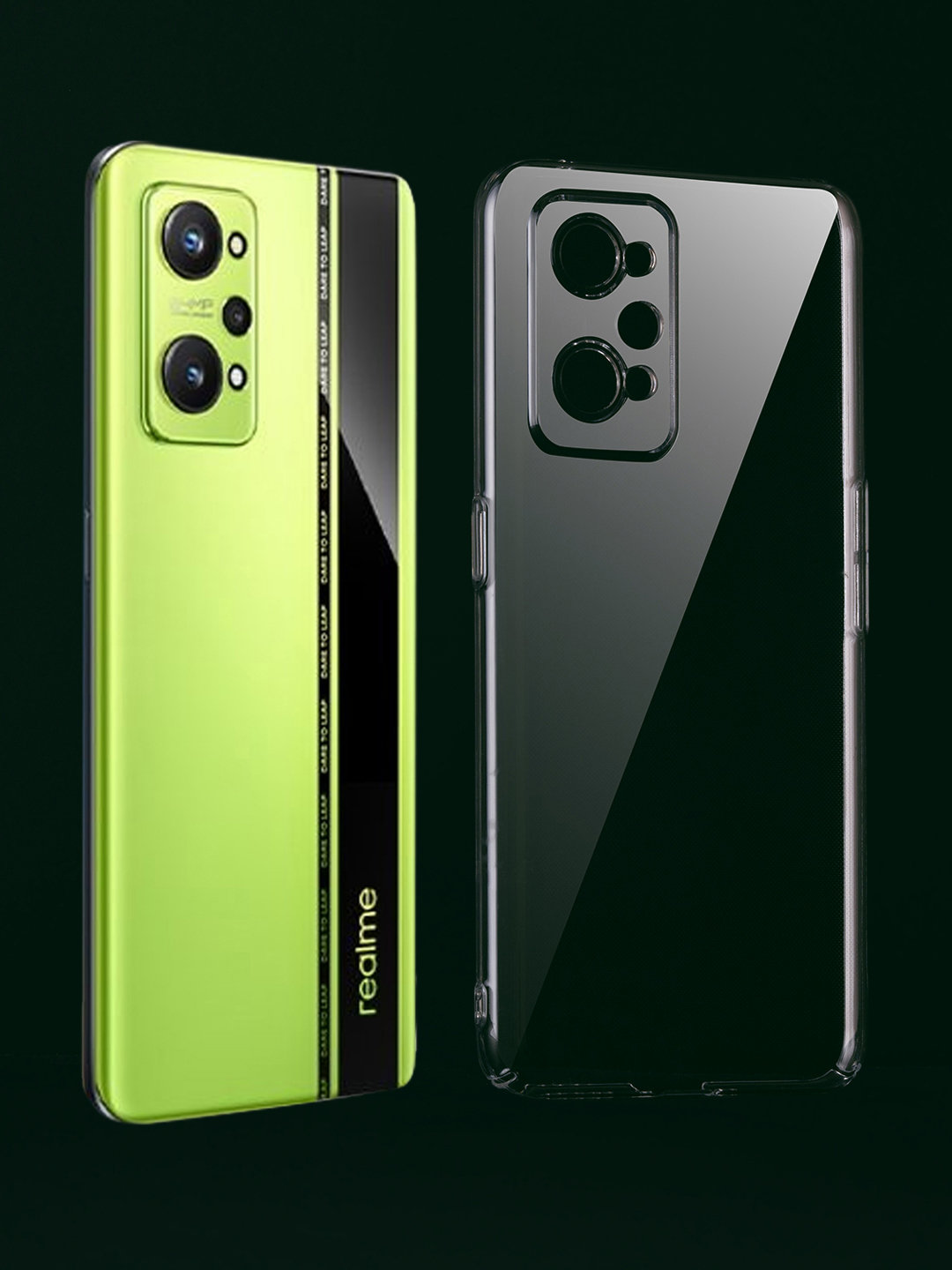 Anti Yellow Premium Crystal Clear Transparent Case - Realme Gt Neo