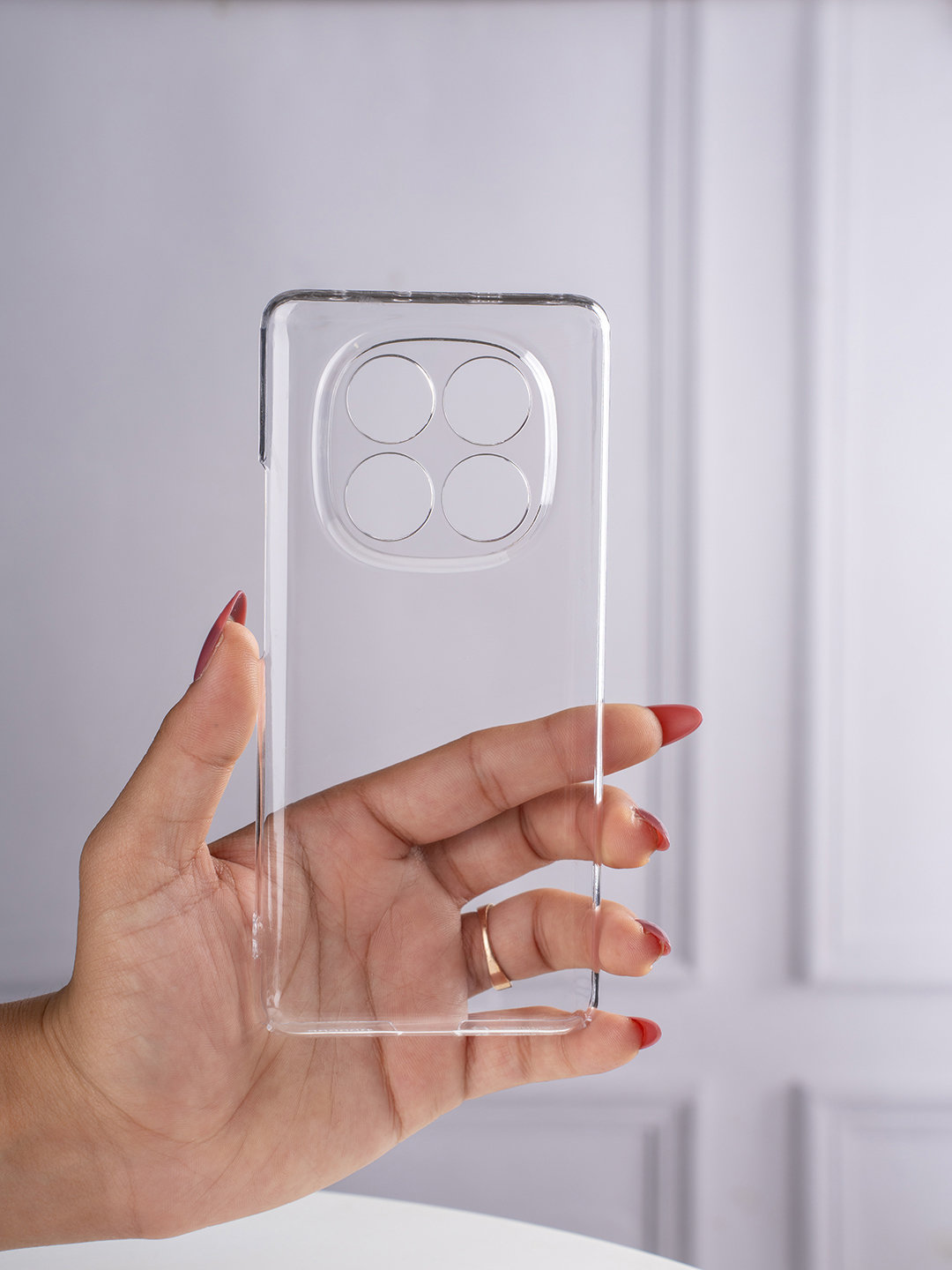 Anti Yellow Premium Crystal Clear Transparent Case - Xiaomi Redmi