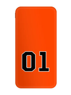 01 With Orange Background Printed Designer 10000 mAh PowerBank