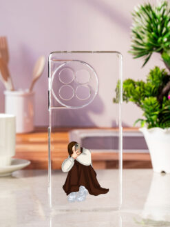 Muslimah Aesthetic Transparent Printed Mobile Case for Oneplus 11R (5G)