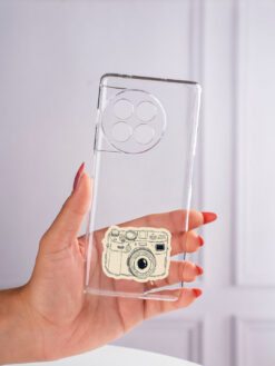 Alternative view of Peace Love Music Transparent Printed Mobile Case for Oneplus 11R (5G)