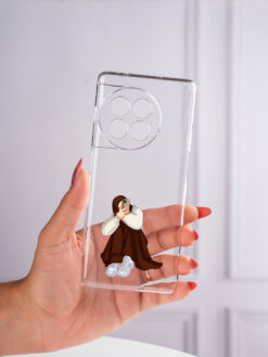 Alternative view of Muslimah Aesthetic Transparent Printed Mobile Case for Oneplus 11R (5G)